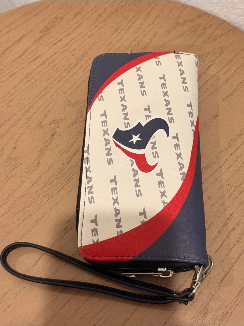 Houston Texans Navy Wristlet Wallet